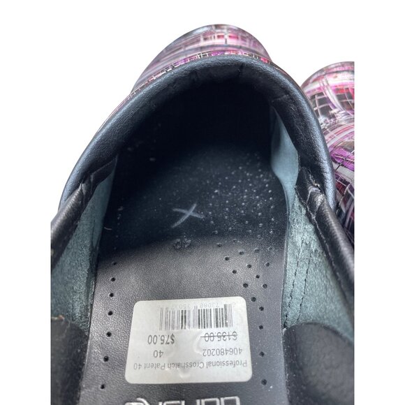 Dansko Professional womans pink black nursing clogs mules sz 9 SKU 9602 - Picture 10 of 15